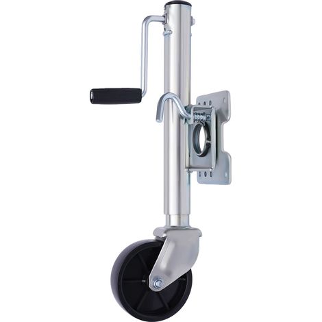 Crick de remorque, capacité de 1200 lbs, design pivotant, Argent (1/5)