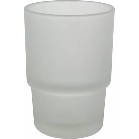 Bicchiere Ricambio Portaspazzolino Satinato Tondo