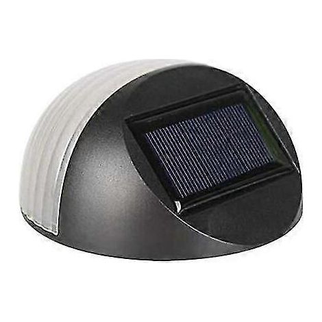 Solar-Wandleuchte für den Außenbereich, 2 LEDs, 3 Gruppen, wasserdicht, für Terrasse, Zaun, moderne kleine Nachtlichter