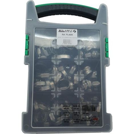 COFFRET 100 COLLIERS A EAU ASSORTIS (INOX)