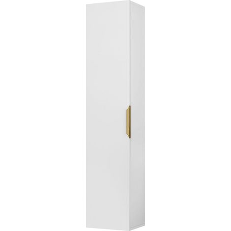 Armario colgante para baño Comfivo Unitas , Montada en la pared, Número de puertas: 0, 135x30x23cm, Aglomerado laminado, Número de cajones: 0