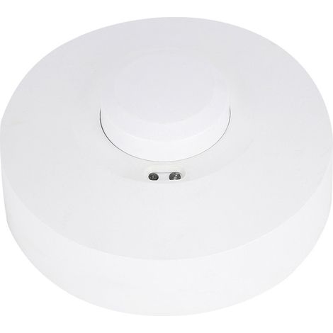 Verstellbarer Drehbewegungsmelder-Lichtschalter mit 5,8-GHz-Mikrowellenradarsensor für die Deckenmontage im Innenbereich. Aufputzmontage. (1/5)