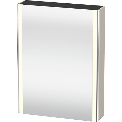Duravit XSquare armario con espejo con iluminación LED, 1 puerta (1/2)