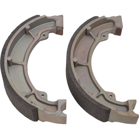 Jeu de 2 plaquettes de frein arrière ATV pour Suzuki Eiger 400 LTF400 (2002-2007), garnitures de rechange, mâchoires neuves, haute performance, compatible quad, couleur noire. (1/5)