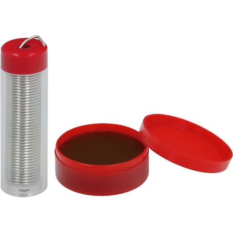 Lattina con pasta sverniciante set dispenser