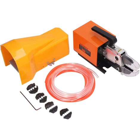 Pneumatic crimping tool with 4 dies, pneumatic wire for machine equipment (1/5)