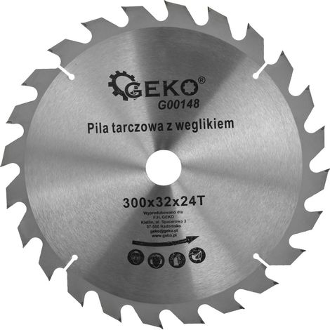 Lame de scie circulaire TCT pour bois Ø300x32 24 dents