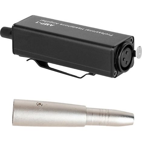 Adaptateur professionnel XLR vers amplificateur de casque 3,5 mm : connexion sans faille (1/5)