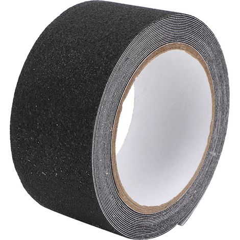 PEVA/PU-Gummi-Antirutschband für Boden, Treppenstufen, rutschfester, abriebfester Sicherheitsstreifen, 5 m (Schwarz) (1/5)