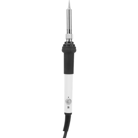 Kit de 15 fers à souder électriques à température réglable 60 W, outils de soudage blancs, prise UE 220 V (1/5)