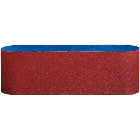 Set di 3 nastri abrasivi 60x400mm g60-80-100 bosch