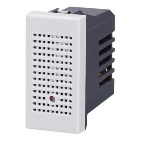 Commutateur avec capteur de détection acoustique compatible Bticino Axolute couleur blanc Ettroit AB1701