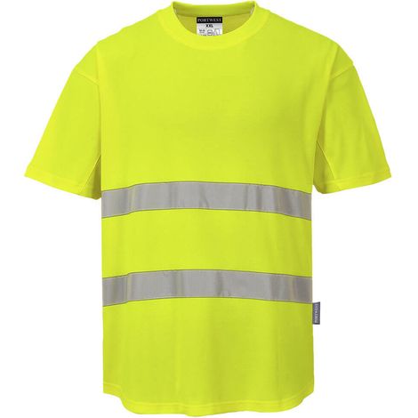 T-shirt aéré couleur : Jaune taille XL - PORTWEST