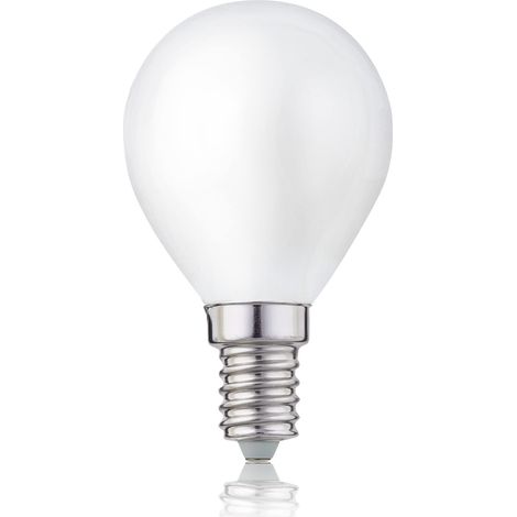 208207 A + +, Filament Ampoule LED, verre, 2 watts, E14, mat, 4,5 x 4,5 x 7,5 cm (1/5)
