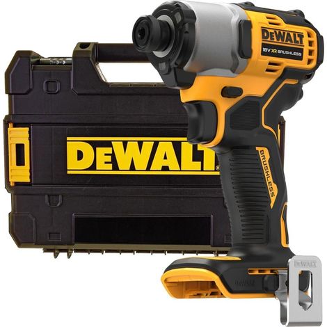 Dewalt DCF840NT 18v XR Brushless Powerstack Impact Driver Compact DCF840N +Tstak (1/5)