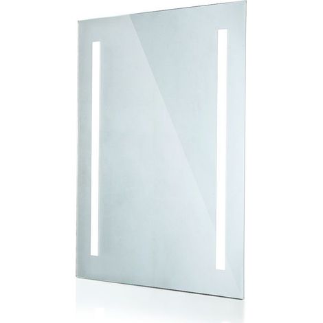 Espejo LED rectangular V-TAC de 38 W antivaho, 800 x 600 x 35 mm, blanco frío, IP44 (1/5)