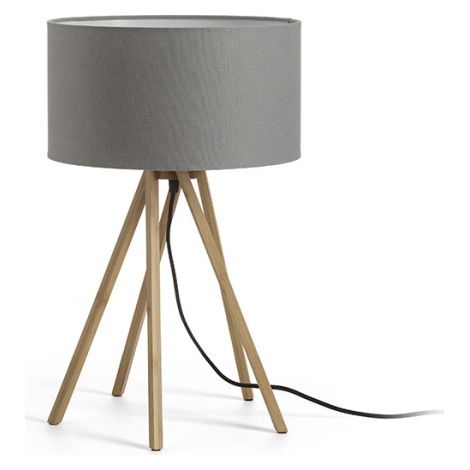 Lampada EL PASO da tavolo grigio 230V E14 11W