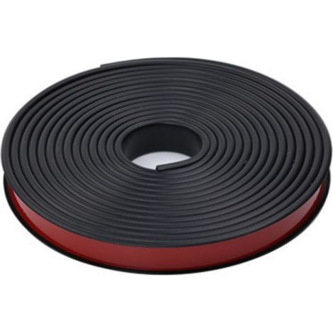 Bande de Protection autocollante en TPE Flexible en Forme de U pour Bords de Meubles - pour réparation d'armoires et Restauration de Meubles (Noir, 18 mm x 3 m) (1/5)