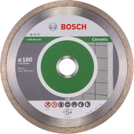 Bosch Zubehör - Diamanttrennscheibe für Fliesen 180x22,23 mm 2608602204
