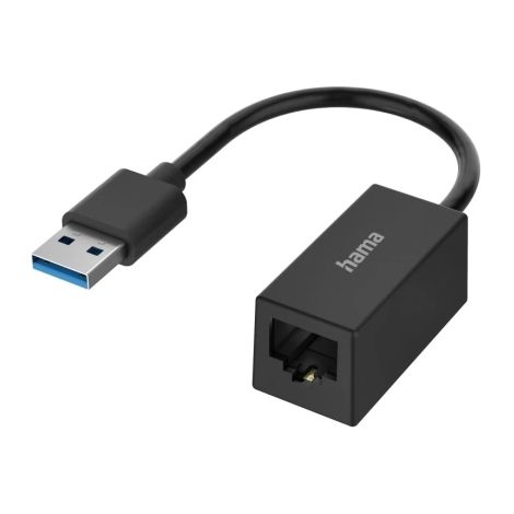 El adaptador de red Hama es la soluciÃ³n perfecta para conectar dispositivos con puerto USB-A a redes Ethernet de manera sencilla y eficiente. DiseÃ±a