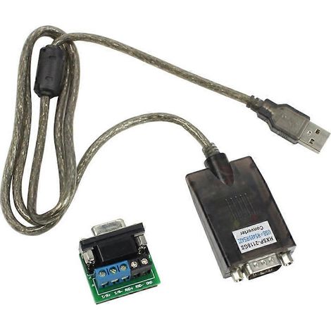 USB-zu-RS485/RS422/RS232-Konverter, kompatibel mit WIN7/8/10-Systemen (Metallgehäuse, FTDI RS422-Chip, Industriequalität) (1/5)