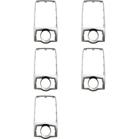 Convient pour 5 baguettes de finition chromées de console centrale avant (référence 4L0864260) pour les modèles Audi Q7 de 2007 à 2015, avec cache décoratif de levier de vitesses, référence 4L0864260A (1/5)