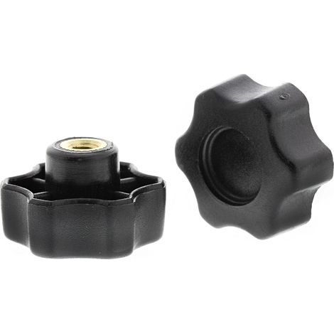 Bouton de serrage RS PRO M5 x 8mm ( Prix pour Paquet de 10 ) (1/2)