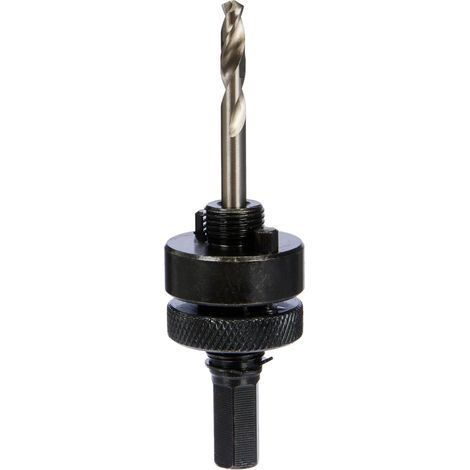 KS Tools 129.5505 Supporto di Attacco per Seghe a Tazza in HSS Bimetallo, 11 mm (1/4)