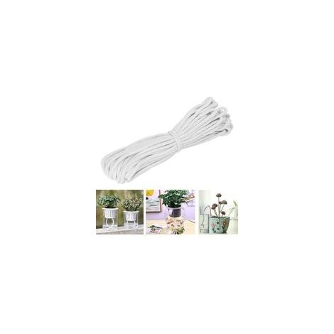 Système d'irrigation Automatique pour Plantes, 20M Corde de Mèche Forte Absorption d'eau Mèche À Arrosage Automatique pour Jardins, Paniers, Pots, Plantes (1/5)