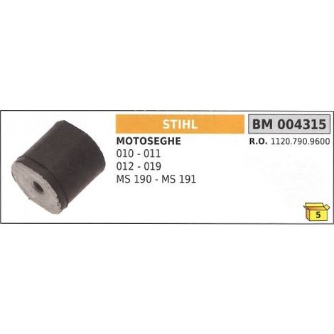 Antivibrante STIHL motosega 010 011 012 019 MS 190 191 004315