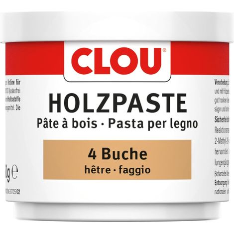CLOU Holzpaste wv Nr 4, buche, 150g