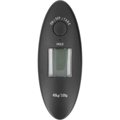 Balance à bagages de voyage numérique rechargeable avec écran LCD rétroéclairé, capacité de 40 kg (88 lb) (1/5)