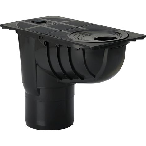 Siphon à eau de pluie 4970 en DN 100, plastique noir