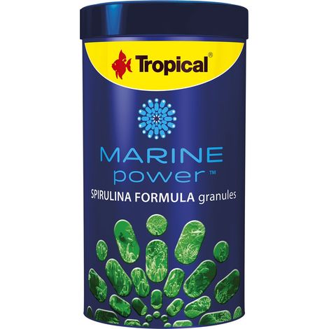 Gránulos de fórmula de espirulina Tropical Marine Power 250 ml/150 g