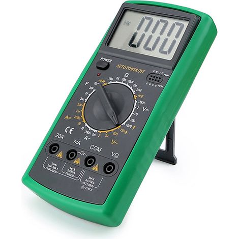 Tester elettrico digitale multifunzione a 1999 conteggi con protezione da sovraccarico