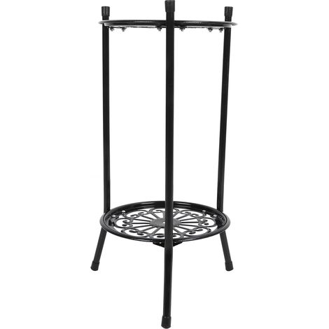 Eosnow 2 -Tier Metall Pflanzenständer Blumentopfhalter Display Regal Home Decoration Garten Accessoiresschwanz