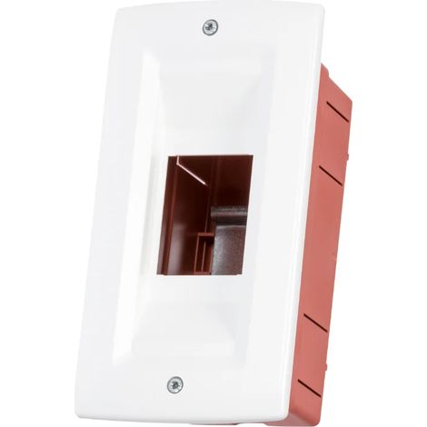 Centralino da Incasso Gewiss IP40 2 Moduli Bianco