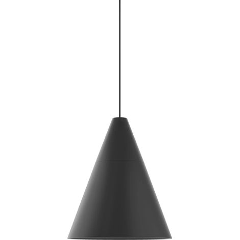 Suspension Beneito & Faure Zoe Xl Space 15, Led 38° Avec Interrupteur, Température De Couleur 2700K/3200K/4000K, Finition Noir Mat - Design Élégant (1/5)