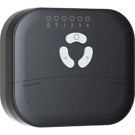 Contrôleur d'arrosage intelligent 4 zones - Contrôle automatique de l'arrosage du jardin - Application de contrôle par application - Système d'irrigation Wi-Fi - Compatible avec Alexa Google (1/5)