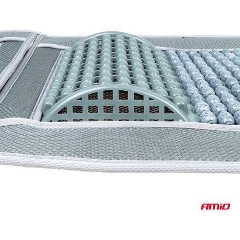 Tapis de siège à perles avec support dorsal pour voiture amio-03641 (1/5)