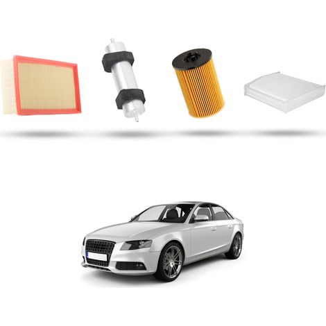 Kit Tagliando 4 filtri compatibile con Audi A4 (B8) 2.0 tdi 110kw dal 2013 al 20016 (1/5)