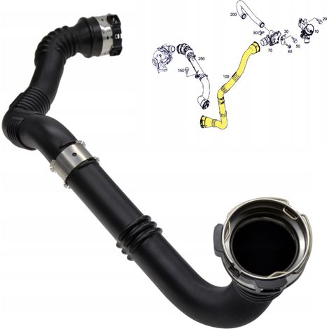 Tuyau d'air intercooler, Durite Turbo pour Citan et Kangoo 1.5 (1/4)