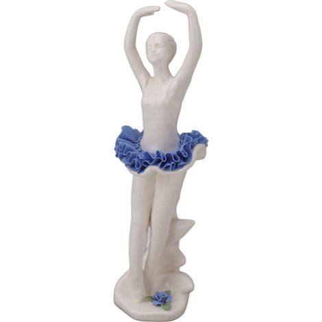 Figurine de ballerine, statue de danseuse de ballet, sculpture en céramique, ornement de bureau pour la maison, étagère ou table à manger (1/5)