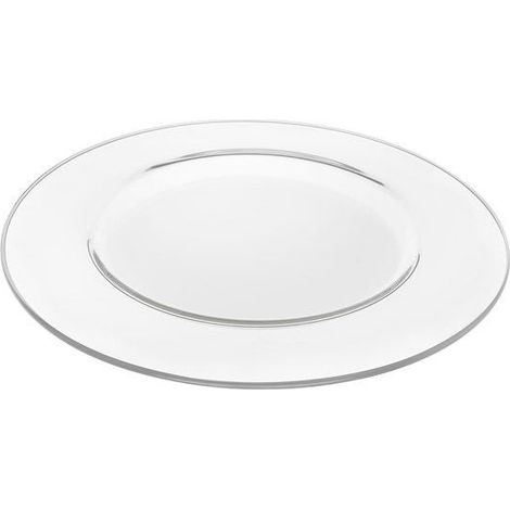 A.L.E Import Piatto Tondo D 330 Mm Vetro