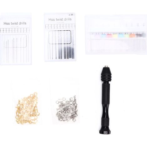 Kit de 131 forets micro hélicoïdaux en acier rapide et aluminium, pour perçage de précision. (1/5)