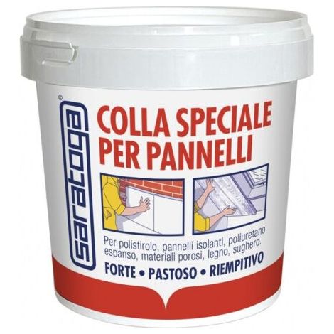 Colla per Polistirolo SARATOGA per Pannelli Isolanti Termico Polistirene – 850 gr
