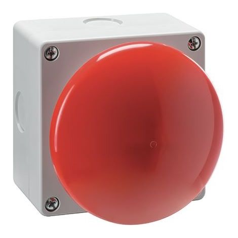 Pulsante Palmo Rosso Oscillante 1Na+1Nc (Lovato Cod. Lp9S11R) (1/2)