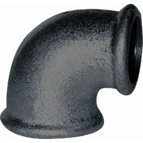 Winkelstück verformbar 90° schwarz, 20x27, weiblich