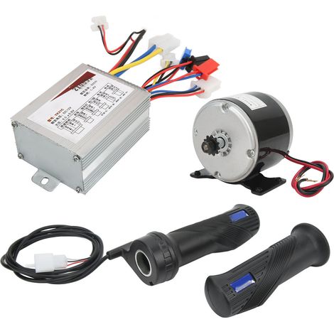 Kit de contrôleur de moteur électrique CC 12 V 350 W, poignée d'accélérateur 28 A 2700 tr/min pour karting, scooter électrique et moto (1/5)