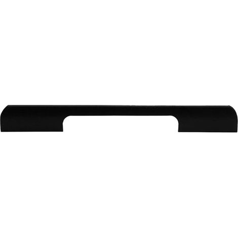 Poignée de porte d'armoire en alliage d'aluminium, tiroir noir type A, entraxe 160 mm, pour commode, placard et armoire à chaussures. (1/4)